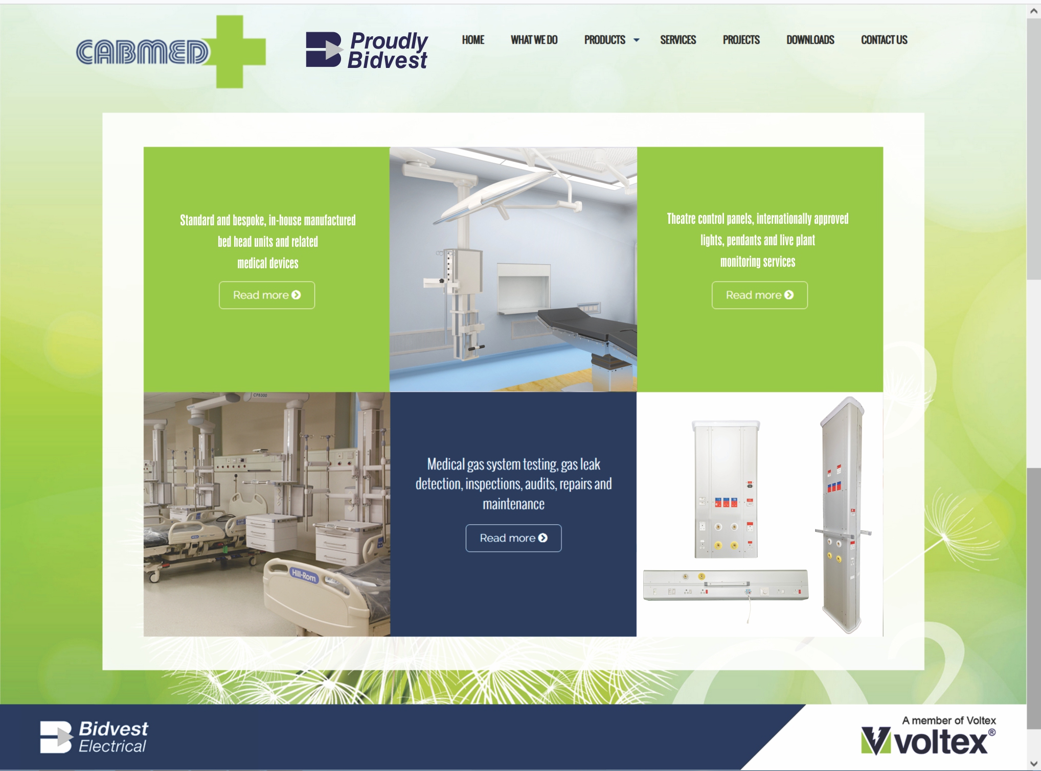 Cabmed Website Design